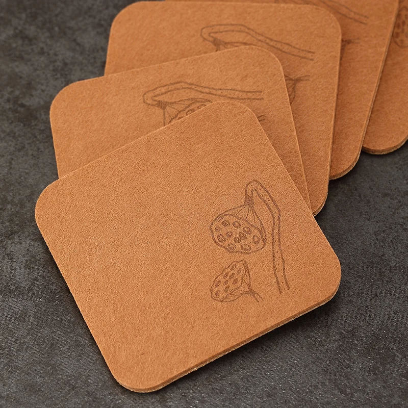 

Absorbent tea mat coaster thermal insulation mat non-slip tea mat tea holder tea set accessories tea saucer tea cup holder zen