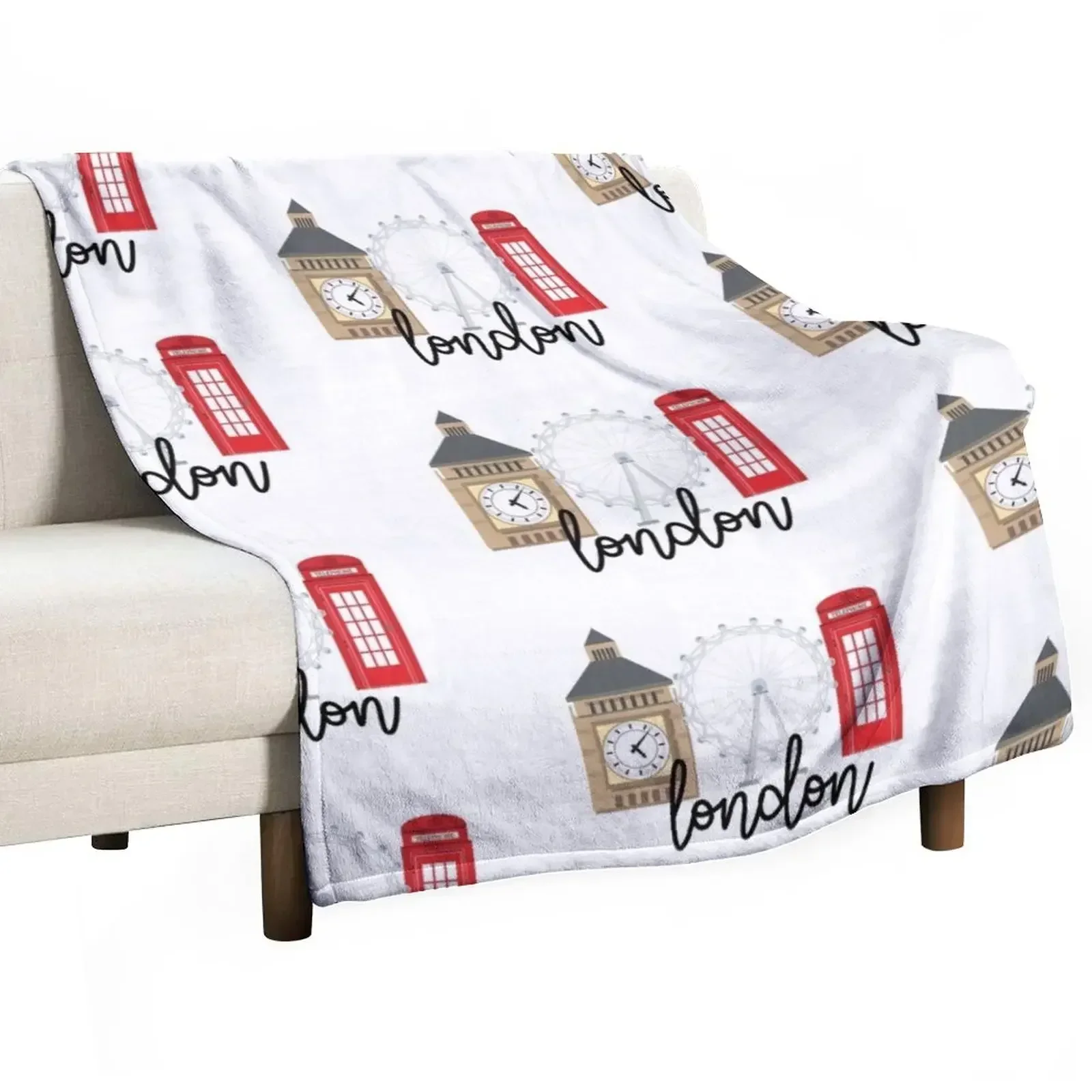 

London Throw Blanket Softest decorative warm for winter Blankets