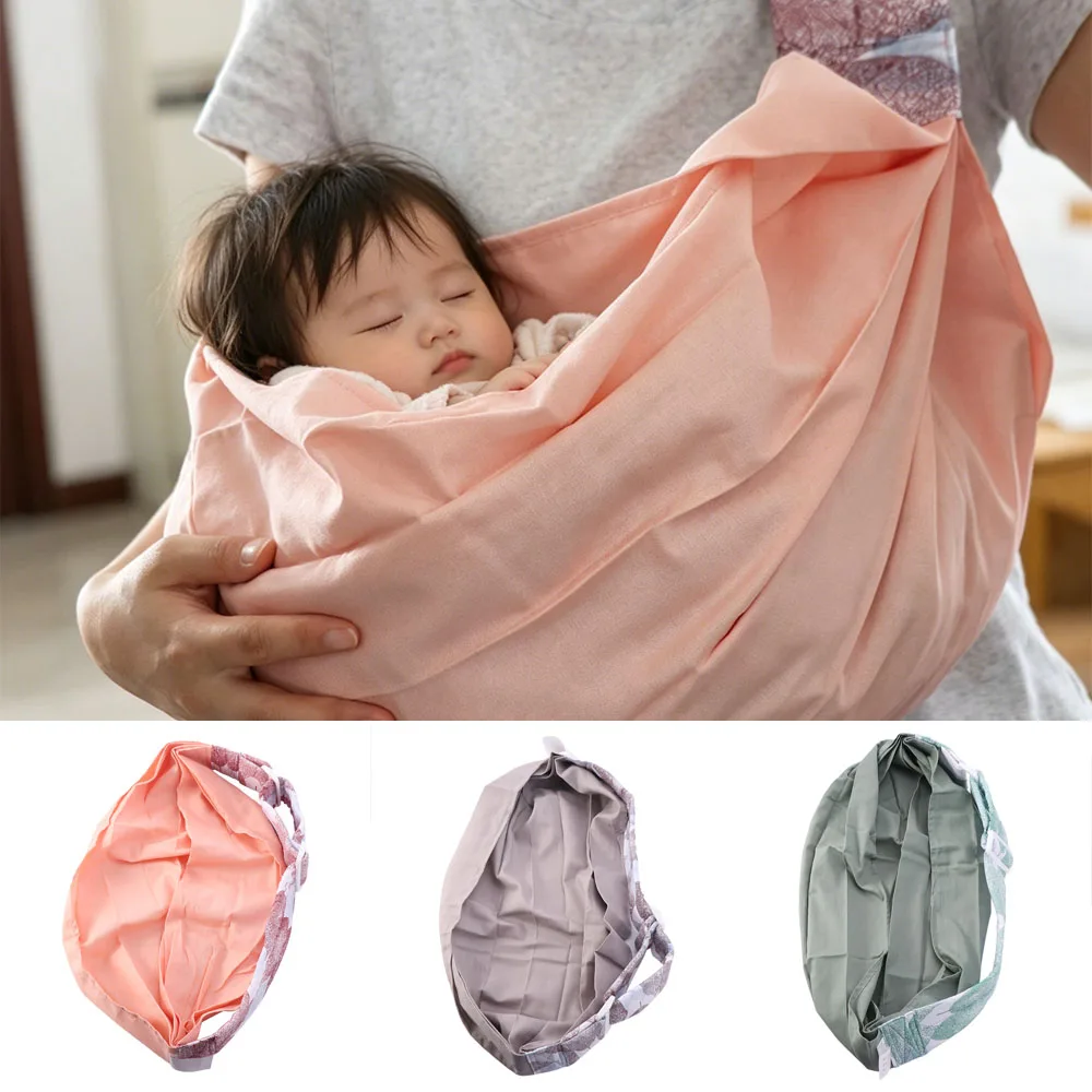 Newborn Front Holding Baby Wrap Carrier Infant Kangaroo Bag Soft Infant Backpacks Cotton Suspenders Newborn Sling Wrap view 6