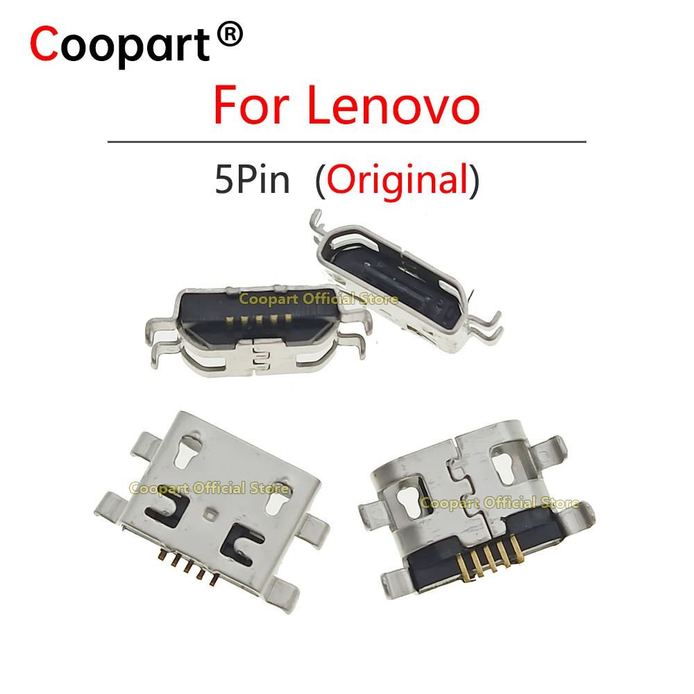 

5-20Pcs Micro 5Pin DC USB Charger Charging DC jack Socket Port Dock Plug Connector Socket For Lenovo S6000-H S6000H S6000