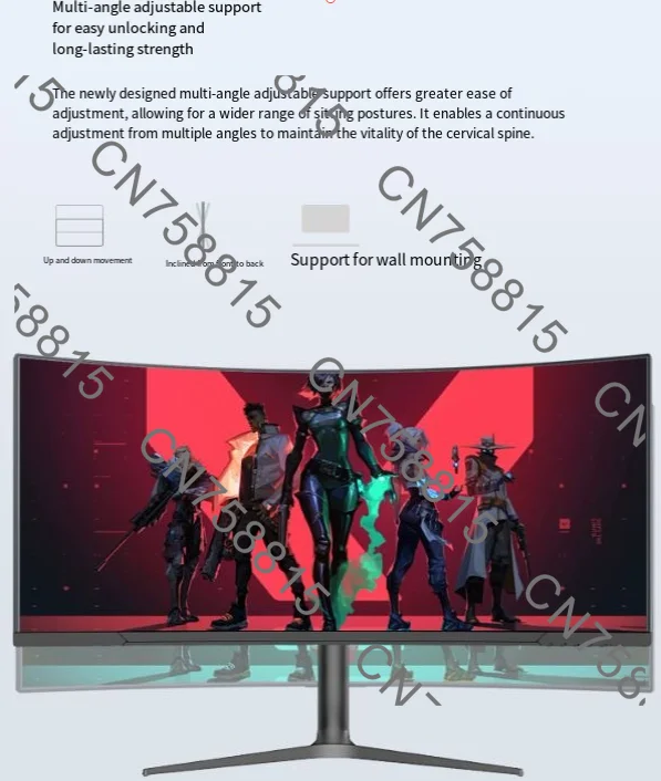 4K UltraWide @ 144Hz, IPS 21:9 Screen for eSports & Multitasking，Immersive 38-Inch Curved Gaming