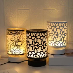 Creative design hollow LED night light, USB powered warm color light suitable for living room, party, bedroom decoration light