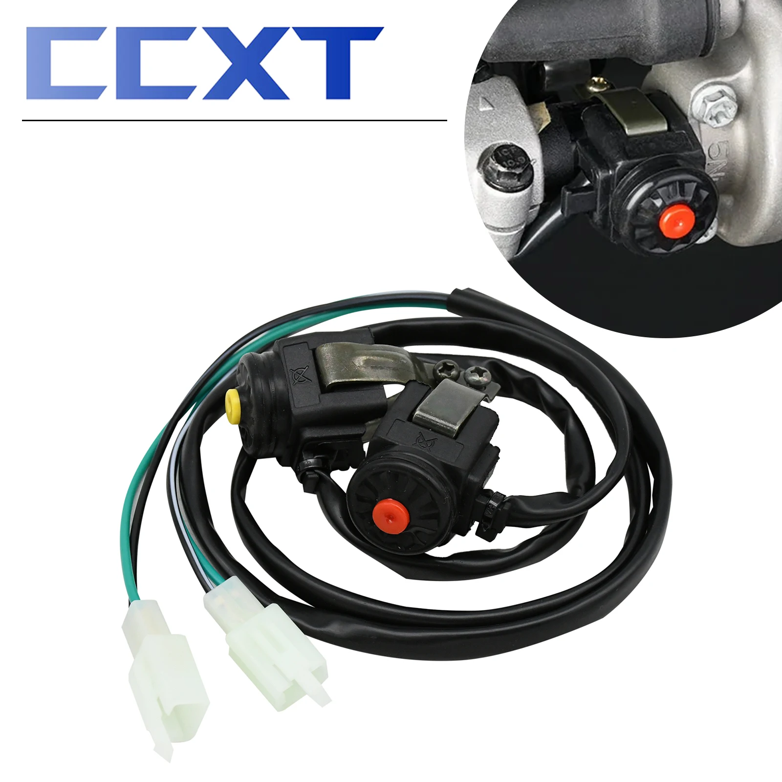 Motorcycle Horn Button Engine Starter And Kill Switch For Honda Yamaha BMW ATV UTV KTM Kawasaki Suzuki 22mm Handlebar Universal