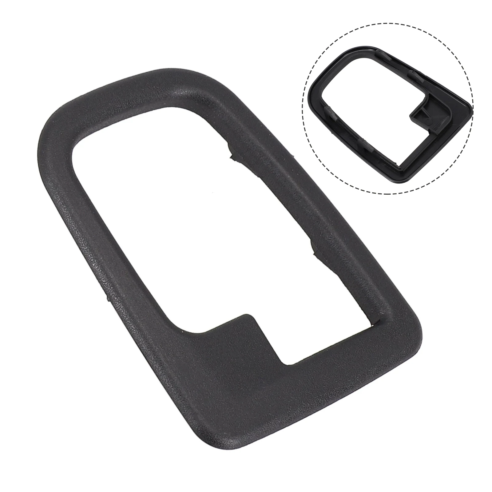 Interior Door Handle Cover Car Accessories 1pc 51228219023 ABS Black Car Styling LEFT Plug-and-play High Quality