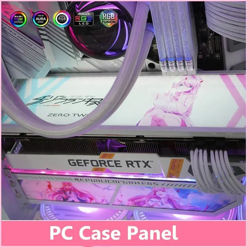 DIY Customized LIAN LI Dynamic Case Front Panel RGB Refit Replacement O11XL& O11 MINI & O11 EVO Chasis Modding Plate Shroud SYNC