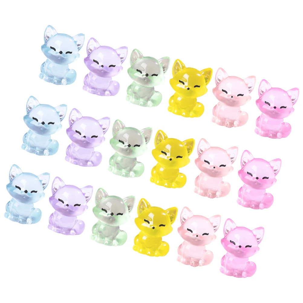 Micro Landscape Little Decor Miniature Stuff Resin Realistic Animals Figurines