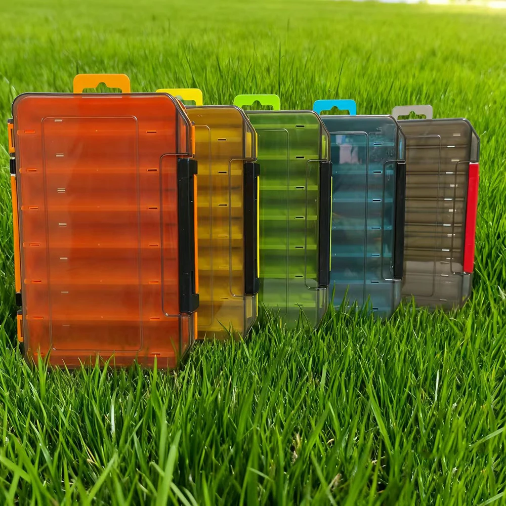 

1/3/5 set double-sided lure box for fishing, fake bait, soft bait, fishing hook, bait storage box, fishing gear accessories box