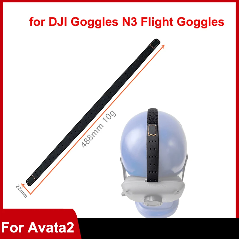 

JMT Headband Strap for DJI Goggles N3 Flight Glasses Decompression Headband for gooles 2 integrated version 488x22x2.5mm