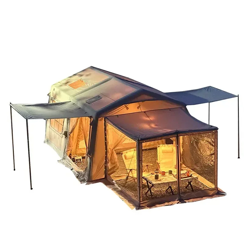 

Large camping tent mobile family