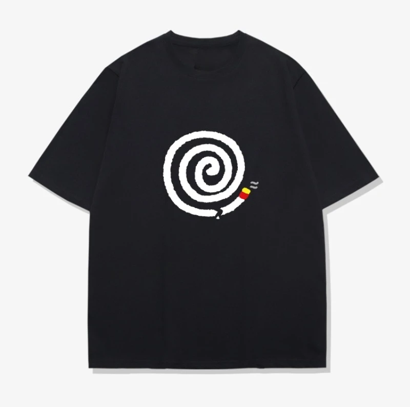 

Лето 2029, новый стиль, футболка с принтом от комаров, свободная и модная хлопковая уличная одежда с короткими рукавами для мужчин и женщин