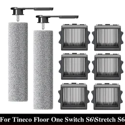 For Tineco Floor One Switch S6\Stretch S6 Parts Wet Dry Vacuum Cleaner Consumable Roller Brush HEPA Filter Accessories