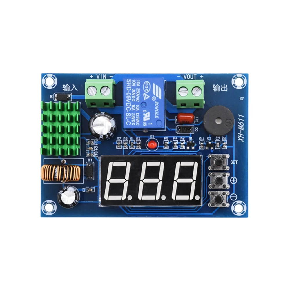 Battery Discharge Under Voltage Protection Module Llithium Battery Under-voltage Intelligent Over Discharge Low Battery Cut Off