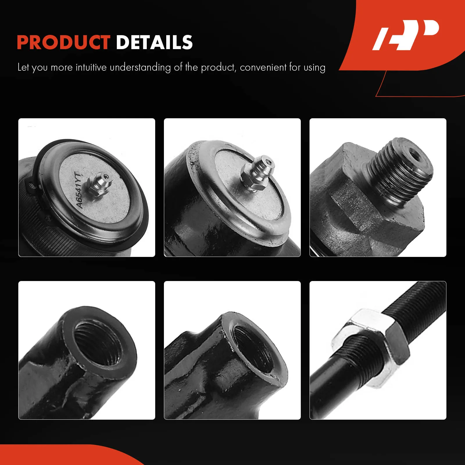 A-Premium 6x Inner&Outer Tie Rod End & Front Lower Ball Joint for Chevrolet Silverado 1500 1999-2006 GMC Sierra 1500 1999-2006