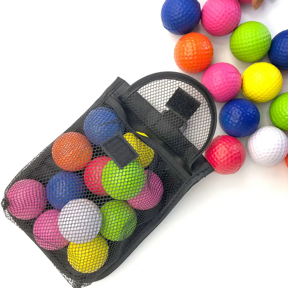 

Creative Nylon Golf Ball Bag Waist Pack Compact Golfs Tee Holder Pouch Durable Storage Container For Golfing Sports Outdoor