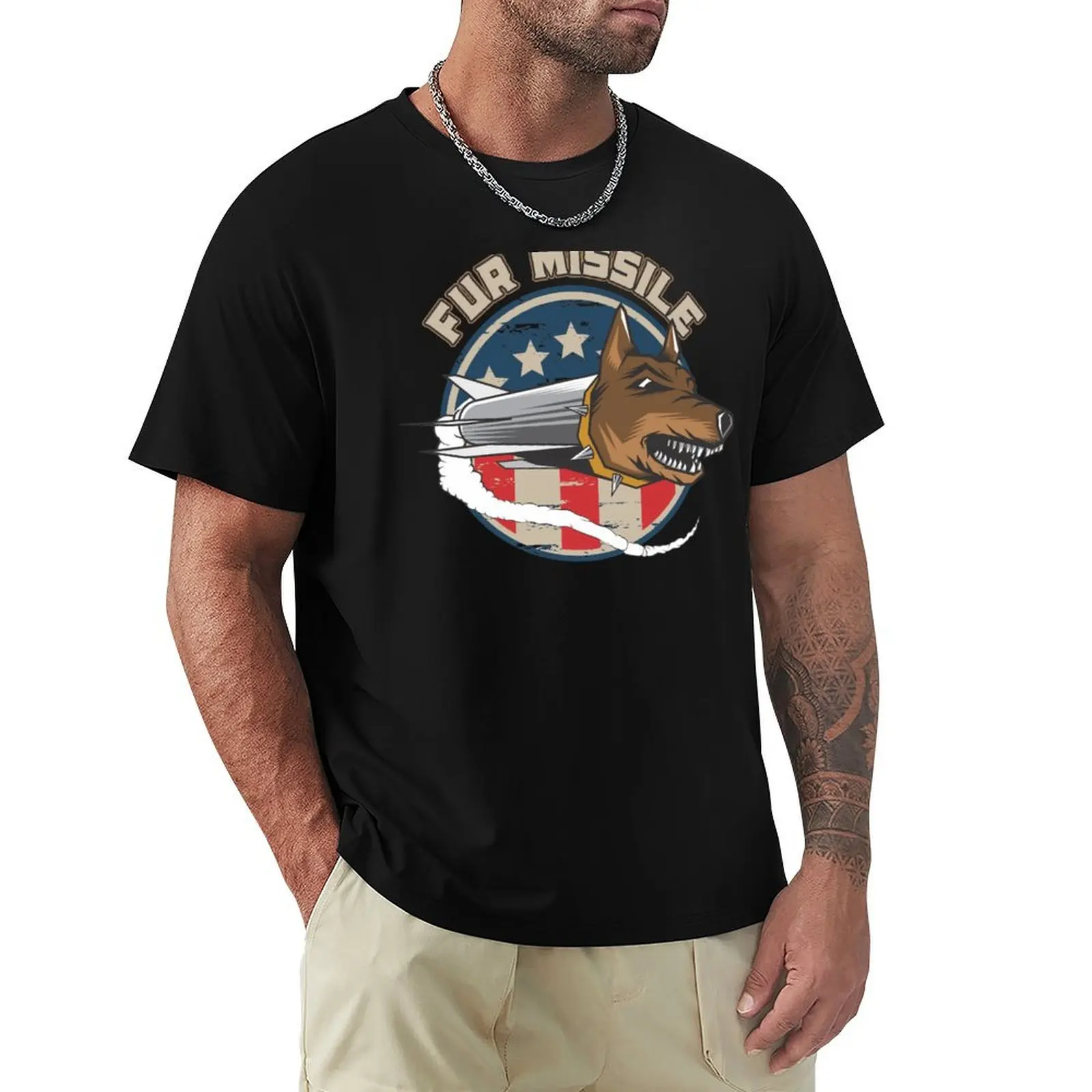 

FUR MISSILE T-Shirt topping oversized clothes for men