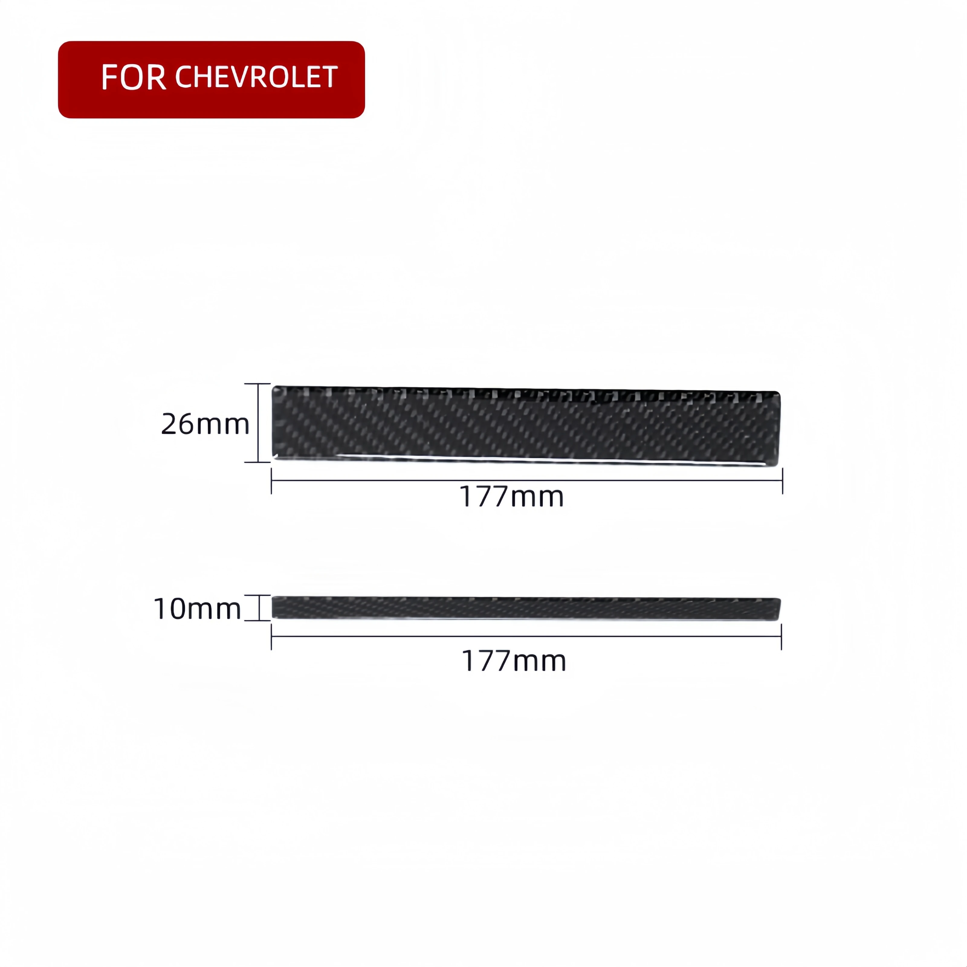 For Chevrolet Impala 14-20 Accessories Carbon Fiber Car Interior Center Navigation Display Screen Decoration Cover Trim Stickers