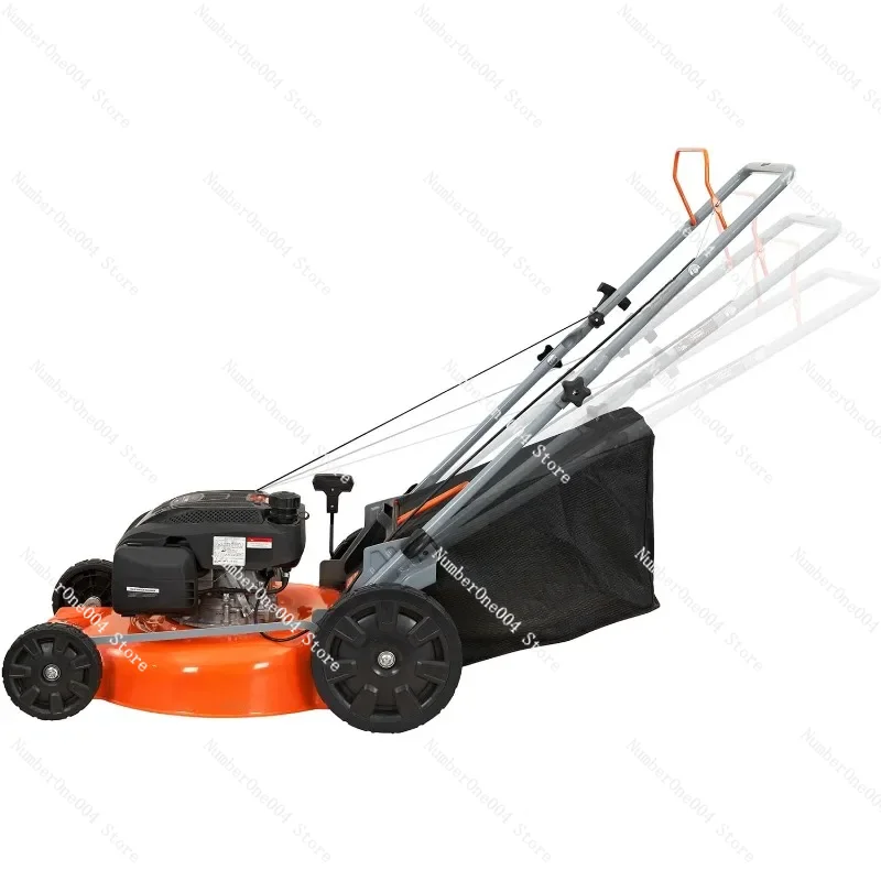 21 in. 170cc 3-in-1 Gas Walk Behind Push Lawn Mower with High Rear Wheels