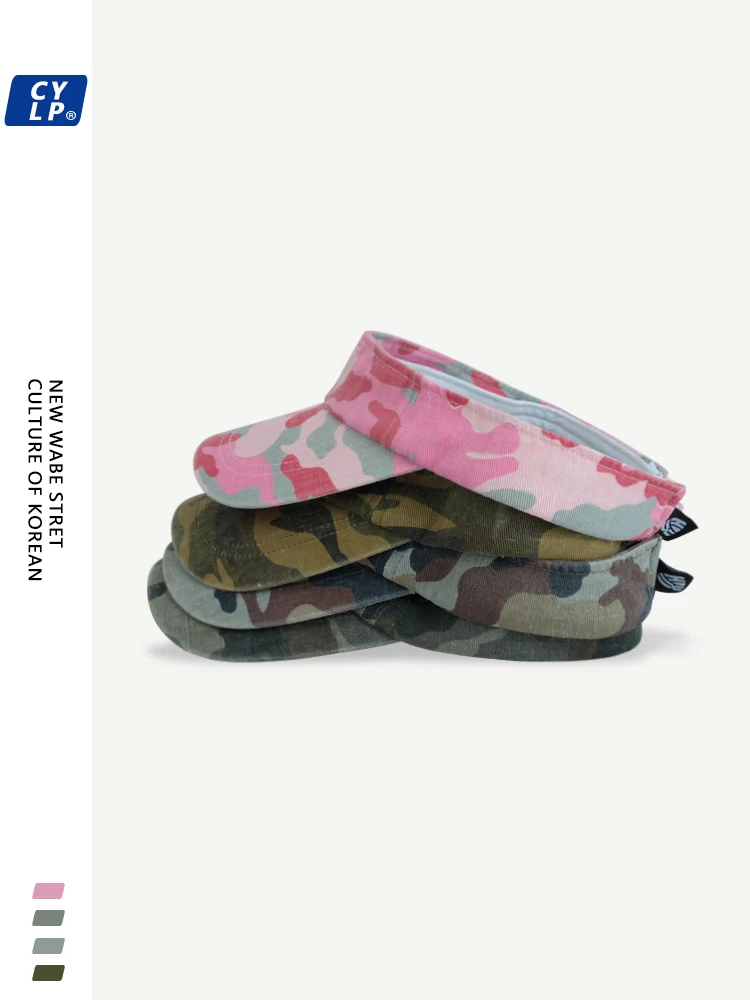 قبعة الرجال في الهواء الطلق الظل فارغة أفضل قبعة المرأة الربيع والصيف ركوب الخيل السفر تنوعا واقية من الشمس بلغت ذروتها قبعة المرأة #4