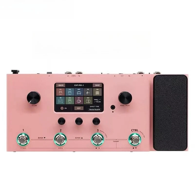 2nd Gen MINI Electric Guitar Multi Effects Pedal, 2 Generation Comprehensive Guitar Effect Processor, Guitar Effects Stompbox