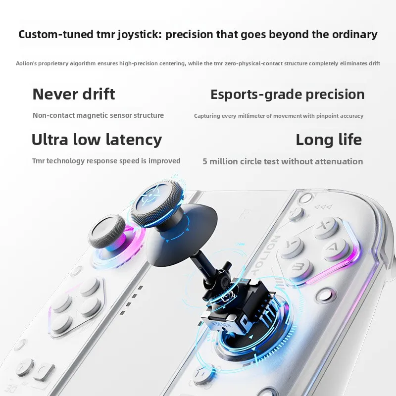Australian Lion J30 Gamepad Switch2 Left and Right Handle TMR Rocker Mechanical Button NS2joycon Handle
