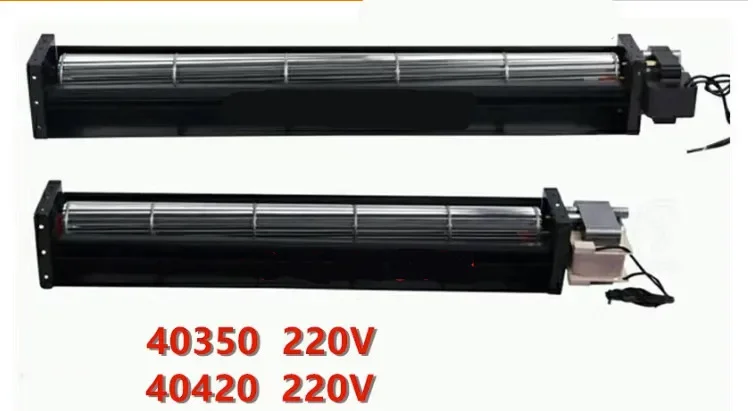 220V AC cross-flow fan 40350 40420 heat dissipation cross-flow fan blower