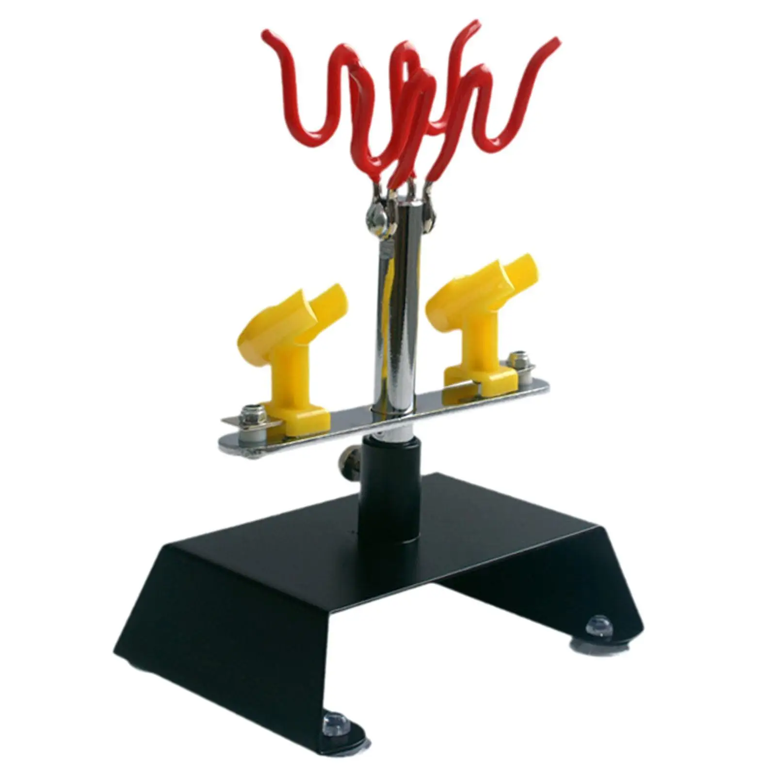 Airbrush Holder Stand Compact Storage Organizer Sturdy Metal Plastic Space Saving Quick Access Tool for Artist Workspace view 2