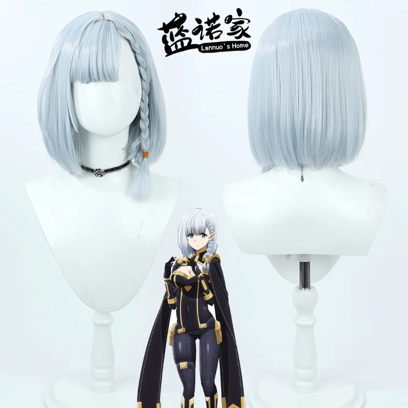 

Аниме The Eminence in Shadow Beta Cos Косплей Парик Хэллоуин Карнавал Реквизит для вечеринки Синтетические волосы Термостойкое волокно + Кепка для парика