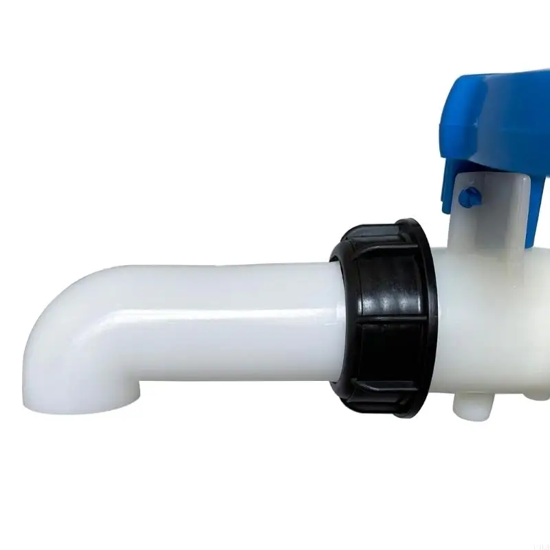 U4LA 2 ชิ้น IBC ถังท่อระบายน้ำส่วนขยาย Spouts หัวฉีดท่อ IBC ถังอะแดปเตอร์
