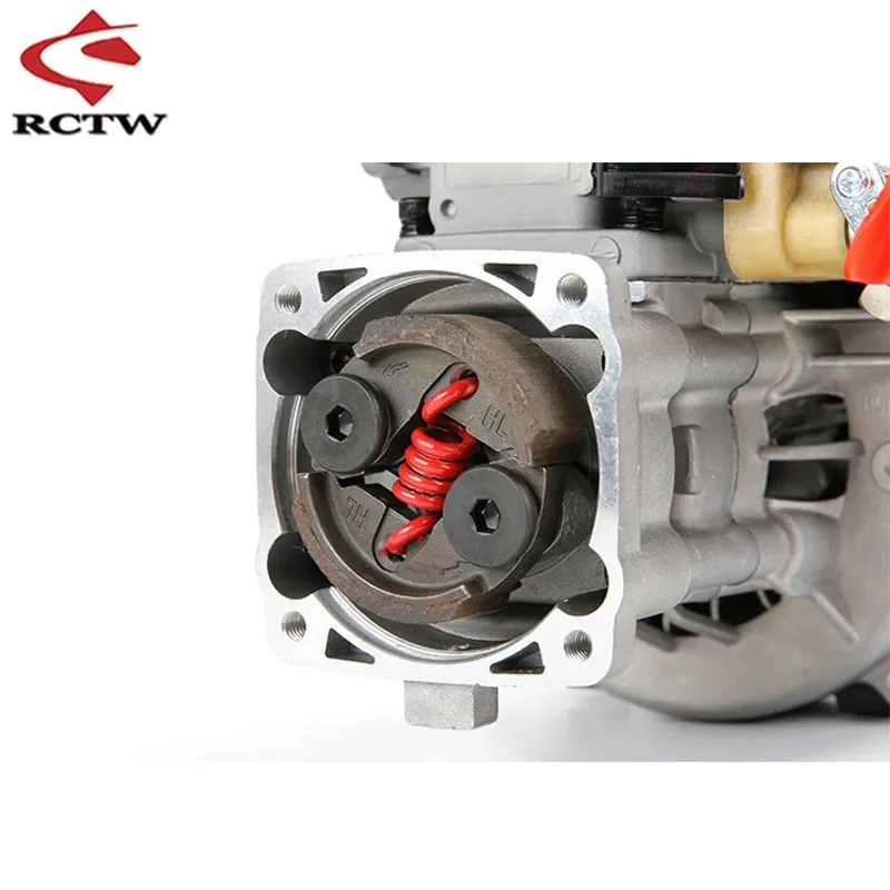 36cc 2 Stroke Gas Engine 4 Bolt with WT-1191 Carb Spark Plug for 1/5 HPI Rofun Baha KM Rovan Baja Losi 5ive T Rc Car Toys Parts