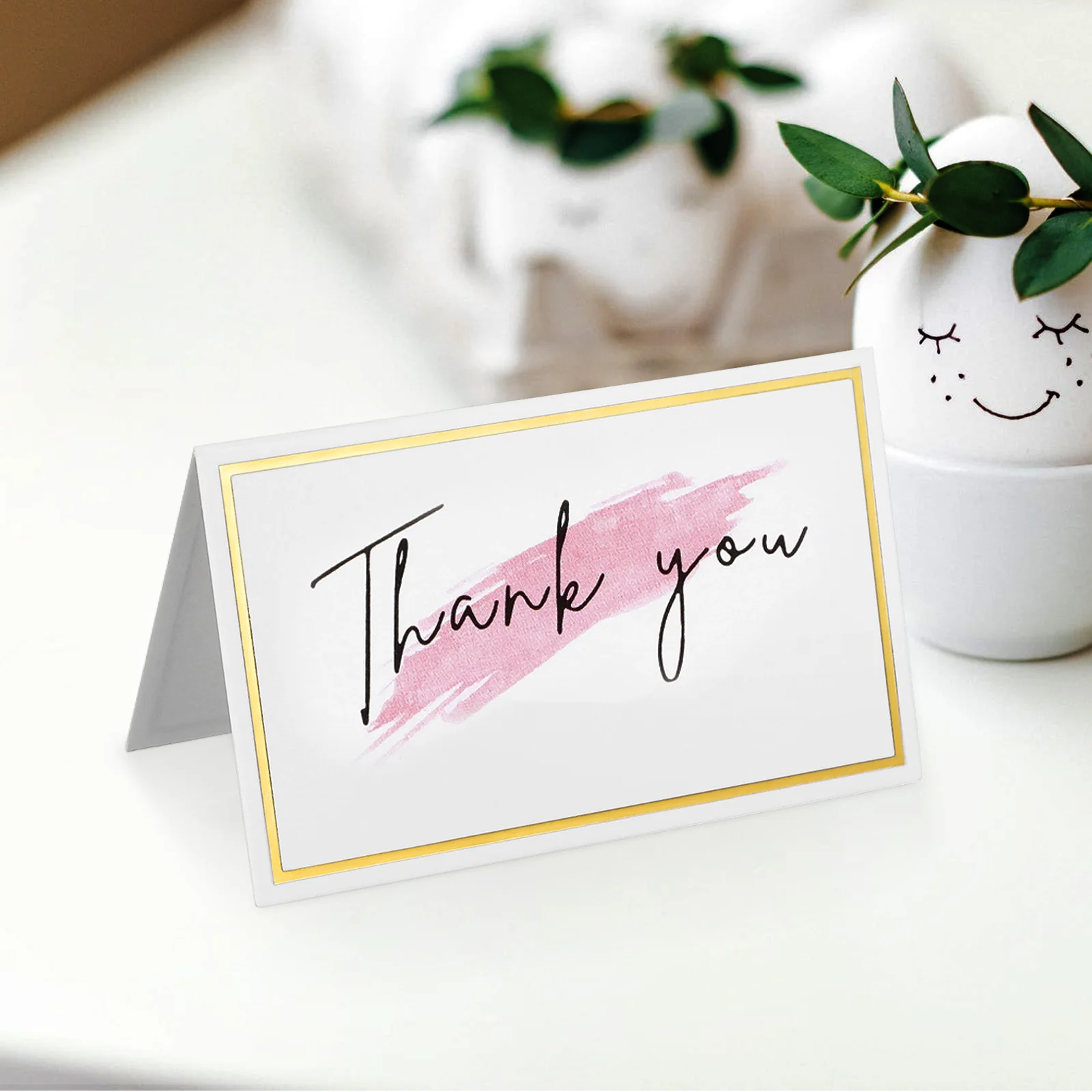 

120Pcs Gold Foil Place Cards Blank Folding Table Tents for Weddings Banquets Events Easy to Write and Use Place Card Paper