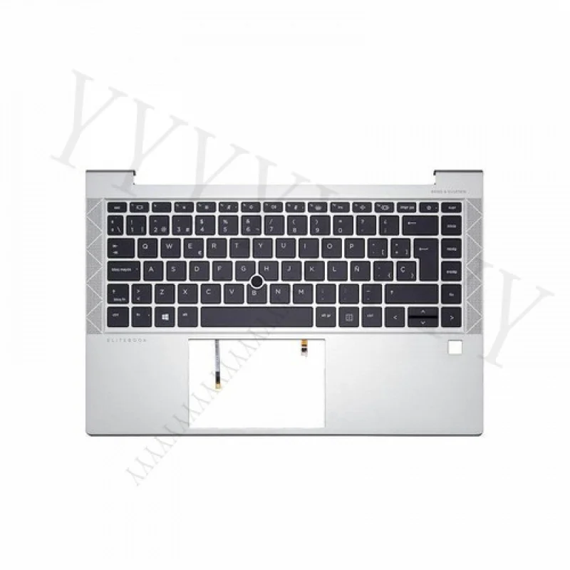 

QQ для ноутбука HP EliteBook 840 745 845 G7 G8, упор для рук с чехлом для кнопки клавиатуры