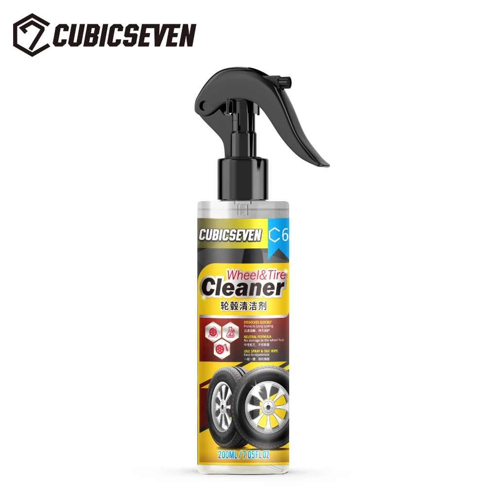 200ml Car Iron Powder Remover Dust Rust Cleaner Auto Wheel Hub Rust Prevention Spray Paint Care Brake Cleaner Car Accessories