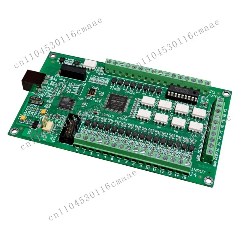 Suitable for 4-axis Mach3 Motion Card Numerical Control Mach3 Breakout Board Motion Controller No USB Flash Drive AKZ250 (B)
