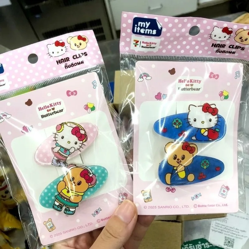 

Hello Kitty Hair Clip Creative Anime Cute Girl New Style Side Clip Fashion High Beauty Hair Accessories Women Gift Wholesale
