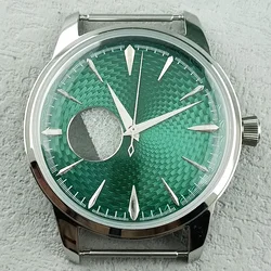 40mm NH38 Watch Case 35mm Dial Stainless Steel 10BAR Waterproof Acrylic Glass Transparent Bottom Accessories