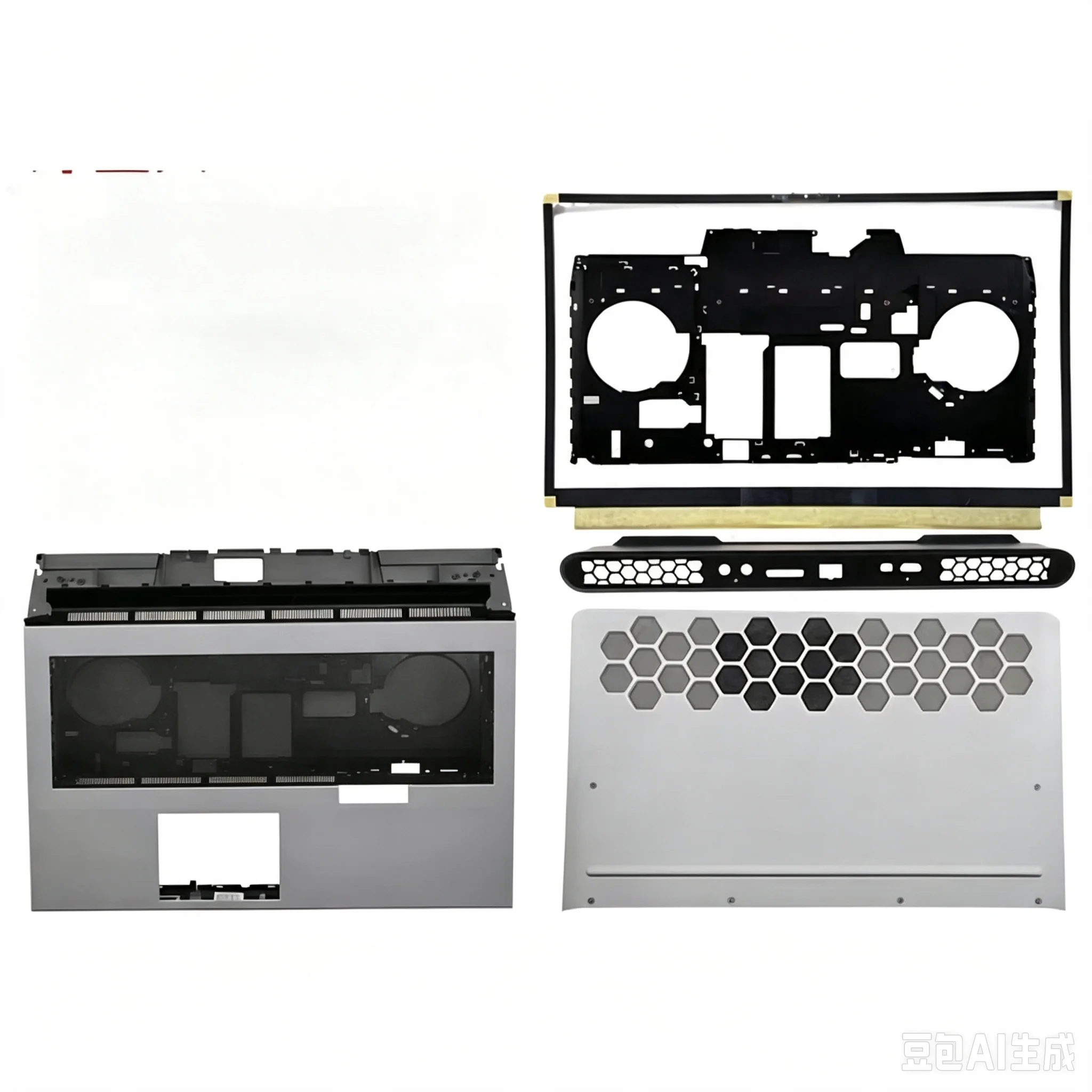 BR for Dell Alienware Area-51m R1 R2 A Shell B Shell C Shell Frame D Shell E Back Cover Bottom Shell Air Outlet Shell 09T8WH 0
