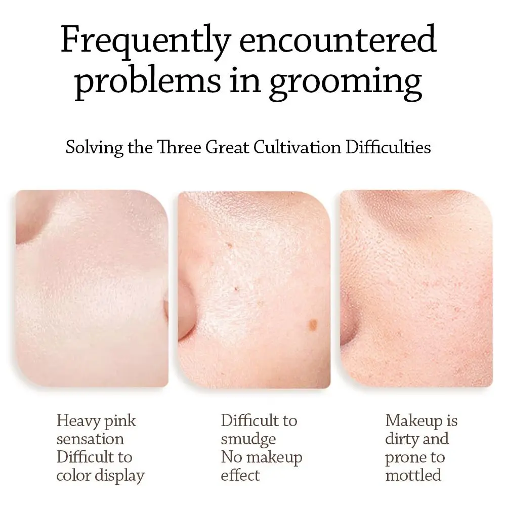 Corretivo líquido para olhos à prova d'água, ilumina a pele, tom quente, contorno facial, iluminadores foscos para beleza feminina
