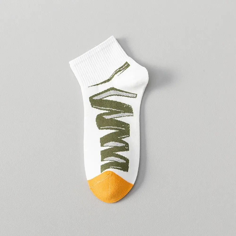 

5 пар модных хлопковых мужских носков до середины икры, нескользящие простые мужские носки-трубочки, чулочно-носочные изделия, дышащие спортивные носки до щиколотки, уличные