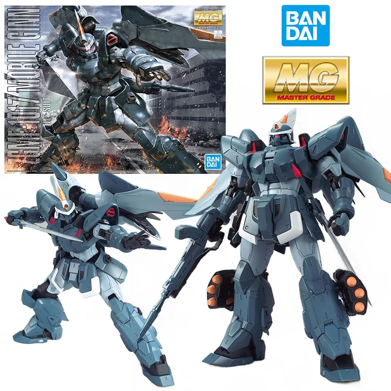 

Bandai MG 1/100 ZGMF-1017 Mobile Ginn Gundam Seed 20Cm Anime Original Action Figure Model Assemble Toy Birthday Gift Collection