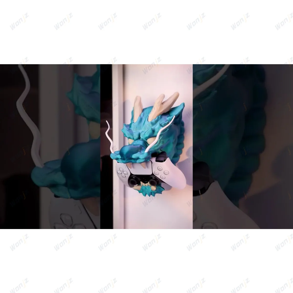 3D Printed High-Quality Fantasy Dragon-Shaped Controller Stand, Suitable for PS5, Xbox,  Switch , Dreamcast