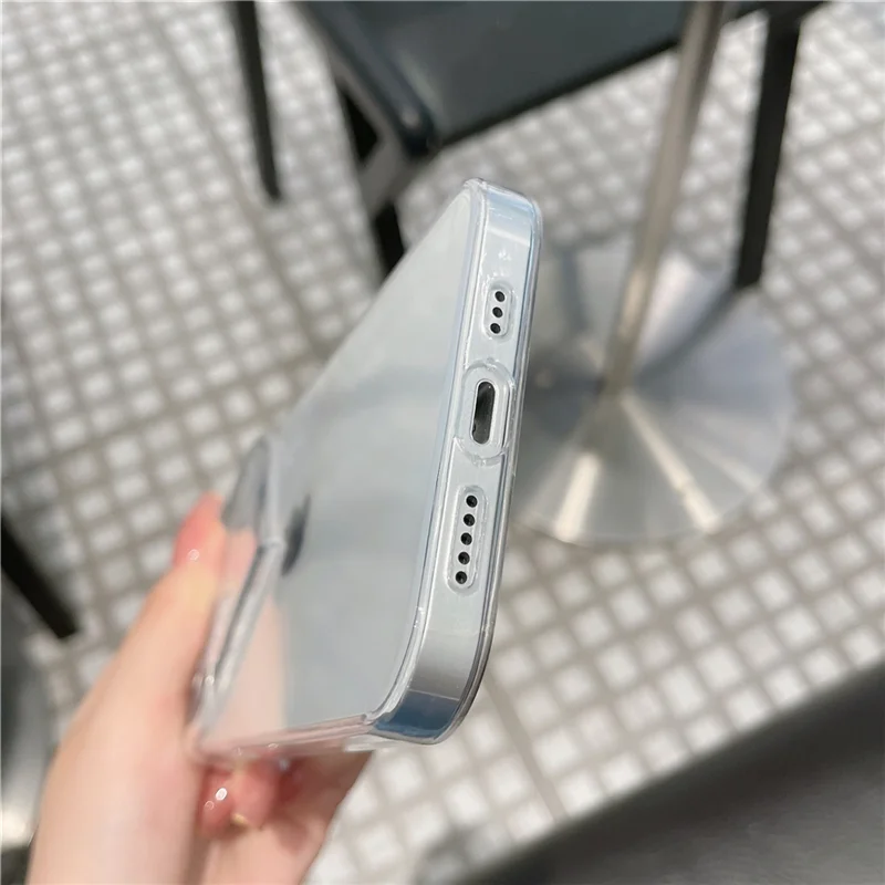 Чехол-бампер в Корейском стиле для iPhone 14 13 11 12 Pro XS Max X XR SE 7 8 Plus