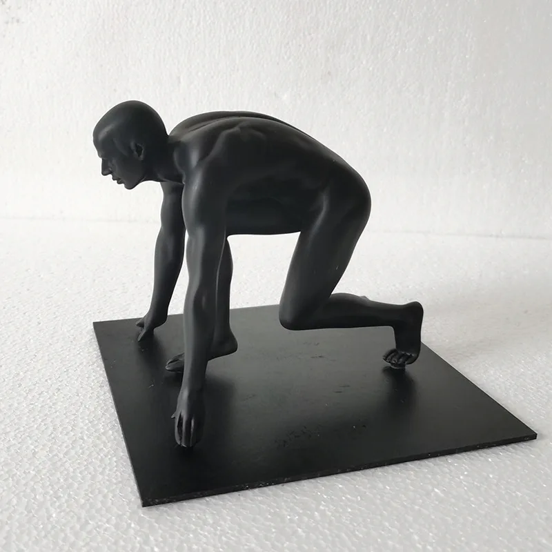 Character Decorations, Art Sculptures, Resin Runner Sculptures, Home Decor, Decorative Crafts, Miniature Models
