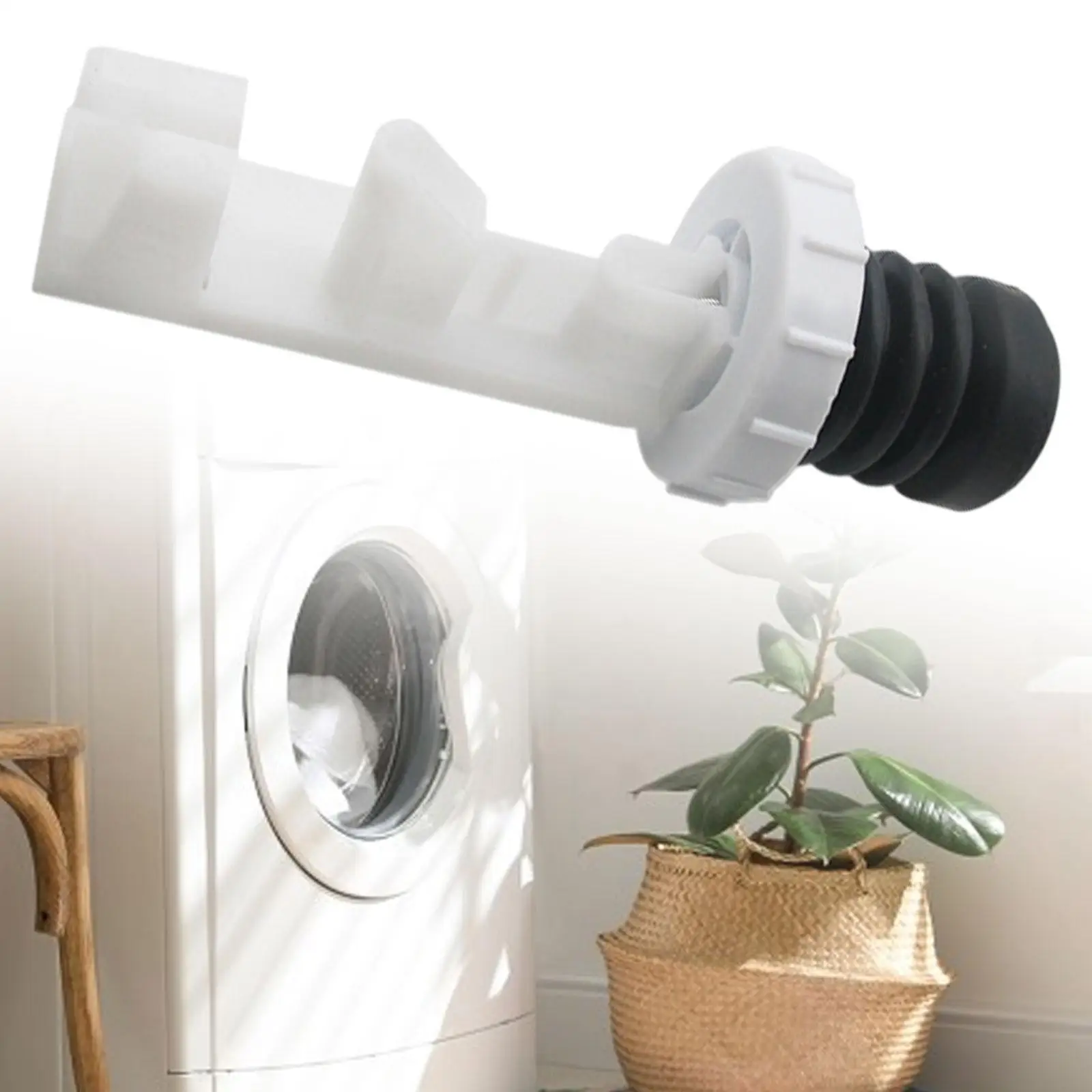 Filtro di scarico per lavatrice Adattatore per raccordi per lavatrice multiuso per appartamento Lavanderia Bagno Bagno Agriturismo