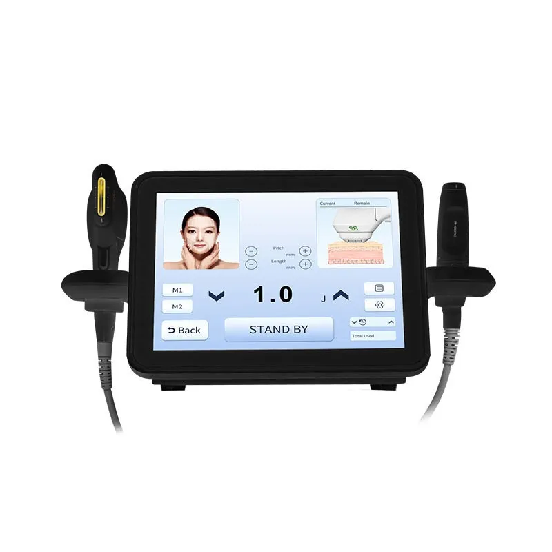 Lifting facial, reafirmante y moldeador de belleza de médico inverso doble de escritorio para salón de belleza de cara en V