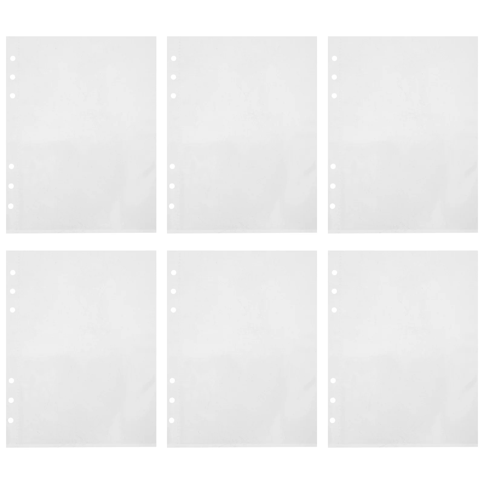 

Photo Album Storage Bag Organizer Protectors Page Binder Inserts with Pockets Filling