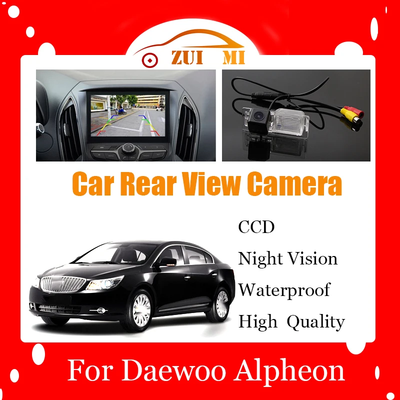 

Car Reverse Rear View Camera For Daewoo Alpheon 2010~2015 Waterproof CCD Full HD Night Vision Backup Parking Camera