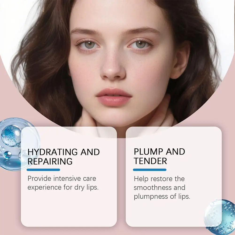 4/8ml Moisturizing Anti-Wrinkle Lip Serum  Lip Enriching Essence Instant Volumising Enhancer Lip Gloss Smoothing Lip Care Makeup