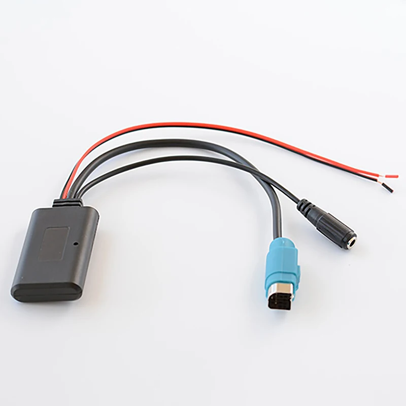 Car Radio KCE-237B AUX Input Replacement 3.5MM Audio MP3 Bluetooth 5.0 Microphone Adapter For Alpine