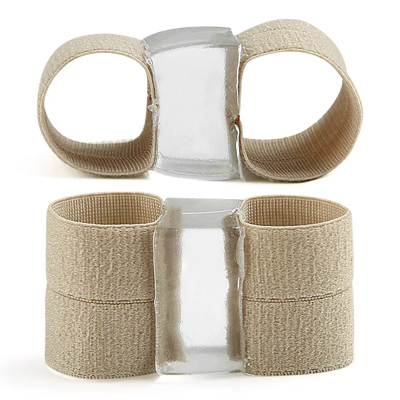 Forefoot Pad double-hole Toe Separators Big Toe Eversion Fixation Separators Binding Straps And Toe Covers