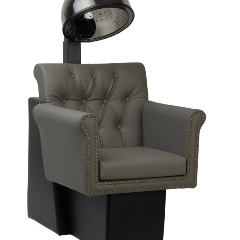 Metal Baked Light Luxury Baked Oil Chair Hair Salon Dyeing and Ironing Chair Waiting Chair VIP Chair Barber Shop